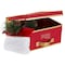 Simplify Storage Box, 11-13/16 in L, 11-13/16 in W, 11-13/16 in H, Red, Polyester 9070-RED - alternate 6